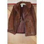 A D McComiskey Ladies fur coat