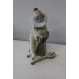 A Lladro Little Jester h20cm