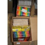 Two boxes of new lollipop sticks