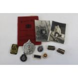 A collection of militaria relating to the Argyll & Sutherland Highlanders awarded to Thomas John