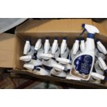 A box full of new power spray cleaner Collection Only