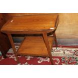 A vintage Mid century teak tea trolley 75x67x41cm Collection Only