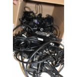 A collection of new assorted charger cables