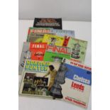 A selection of vintage Football Final programmes etc