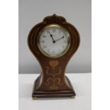 A early 20th century French mantel clock in GWO - 28x16cm