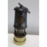 A colliery miners lamp 17cm tall