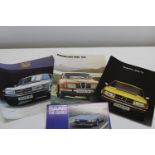 Vintage Saab car brochures