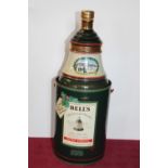 A sealed bottle of Bells whisky for Christmas 1989