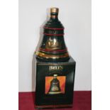 A sealed bottle of Bells whisky for Christmas 1994