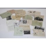 A selection of WW2 German field post letters & other ephemera