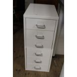 A six draw filing cabinet 66cm x 41cm x28cm. Collection only