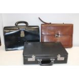 Three briefcases