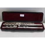 A Yamaha 211SII cased flute