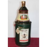 A sealed bottle of Bells whisky for Christmas 1991