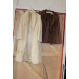 Two Ladies fur coats