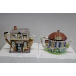 Two boxed Leonardo collection tea pots Collection only