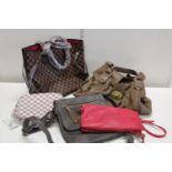 A qty of Ladies hand bags