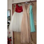 A job lot of assorted evening dresses