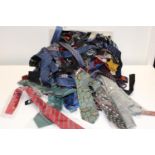 A large selection of men's neck ties
