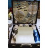 A vintage cased Brexton picnic set