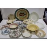 A job lot of assorted ceramics etc, Postage unavailable