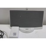 A Bose docking station and accessories