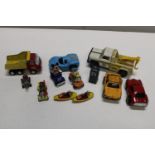 A job lot of Tonka & other die-cast models