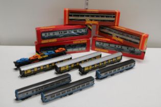 A selection of Hornby boxed carriages & other