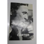 A Get Carter script signed by the author Mike Hodges