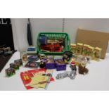A box of misc toys & accessories etc