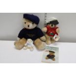 A collection of jersey & Guernsey teddy bears