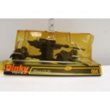A boxed Dinky 88mm gun 656 (blister pack is damaged)