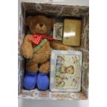 A boxed Rambling Ted teddy & accessories