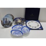 A selection of collectable ceramics including Royal Worcester.