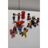 A selection of Beano toys & McDonalds toys