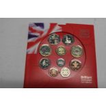 A British 2003 UNC coin set