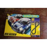 A boxed Scalextric set (un-checked)