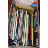 A job lot of assorted vintage annuals etc