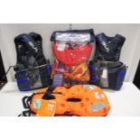 A selection of kids life preservers