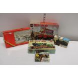 A selection of boxed Airfix models etc