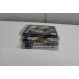 Five assorted PS3 games