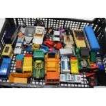 A job lot of assorted play worn die-cast models mostly Matchbox