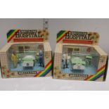 Two boxed Britain's hospital models 7851 & 7854