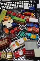 A job lot of assorted play worn die-cast models mostly Matchbox