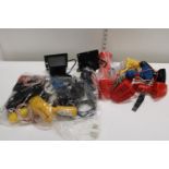 A job lot of Scalextric controllers etc