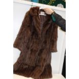 A Ladies vintage fur coat