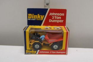 A boxed Dinky Johnson 2 ton dumper model 430