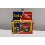 A boxed Dinky Johnson 2 ton dumper model 430