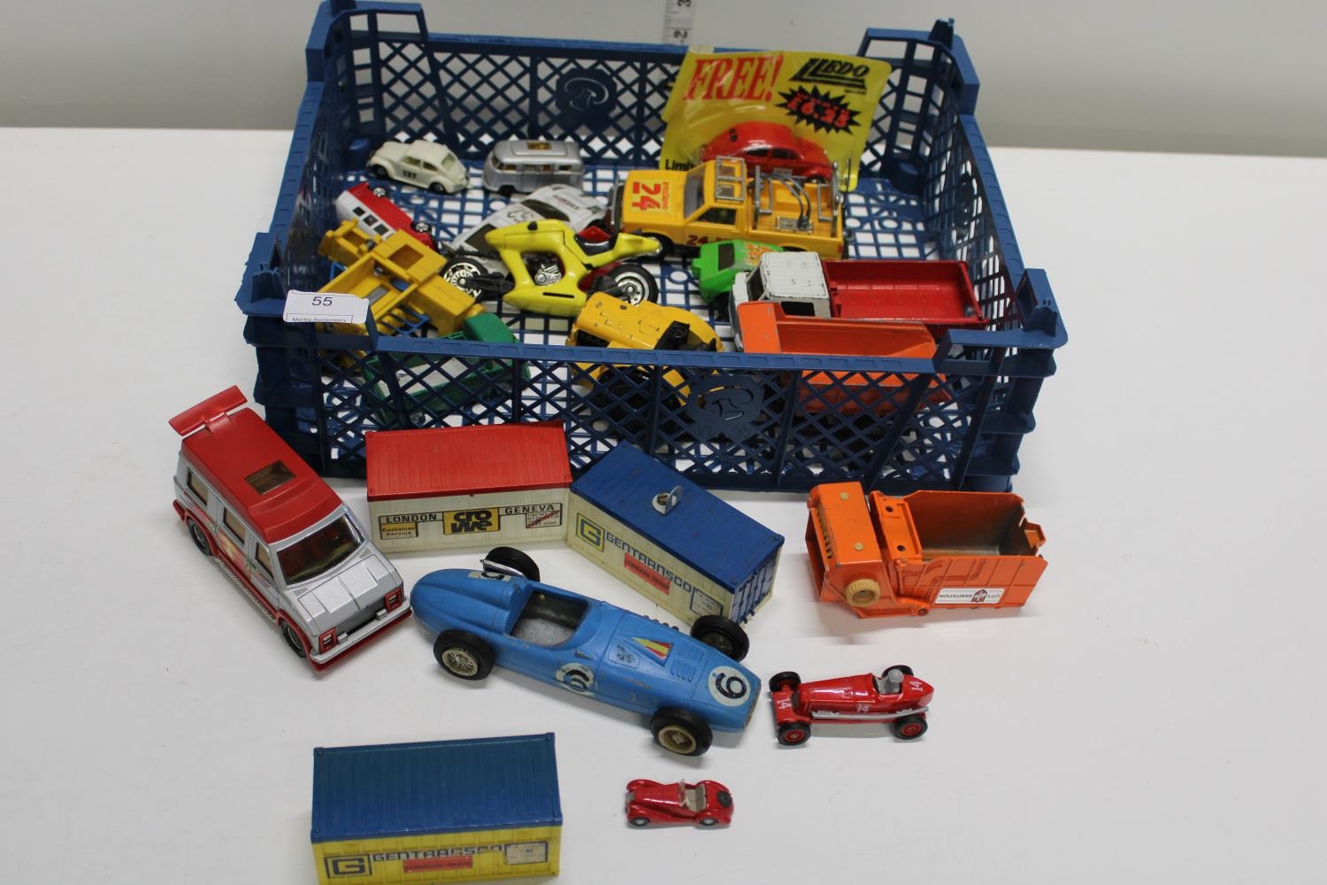 A selection of assorted die-cast models