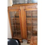 A large vintage display cabinet collection only